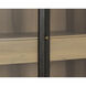 Cecilia Clear / Smoke Grey Display Cabinet
